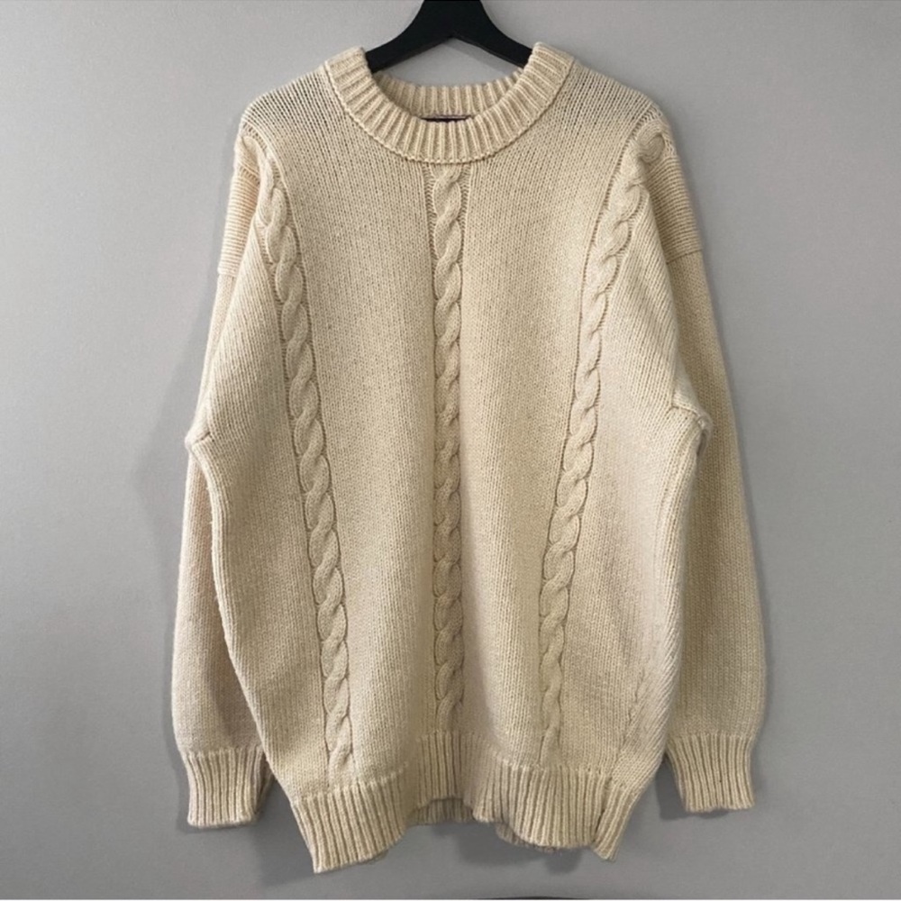 Vintage Trinity Knitwear Made In Canada Wool Knit Sweater